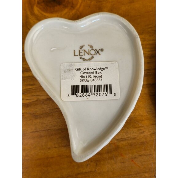 Lenox Heart Trinket Box, New In Box - Picture 5 of 10